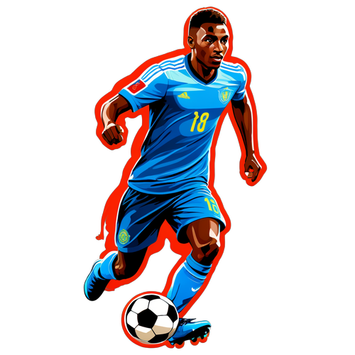 Stiker Dinamik Lamine Yamal