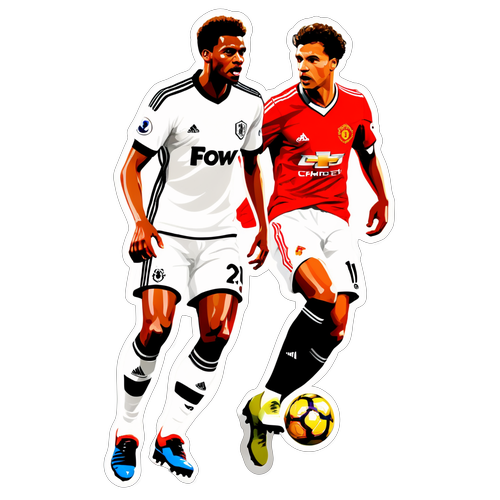 Fulham vs Man United Iconic Moments Sticker