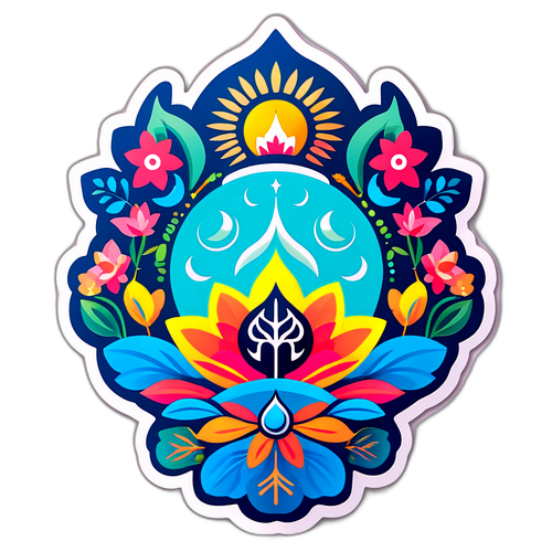 Imaginatieve Mirac Kandili 2026 Sticker