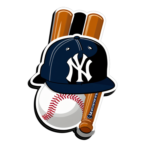 Yankees Classic Logo Sticker