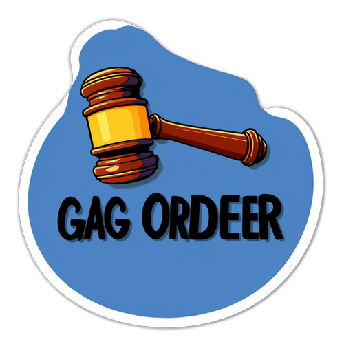 Gavel at Gag Order