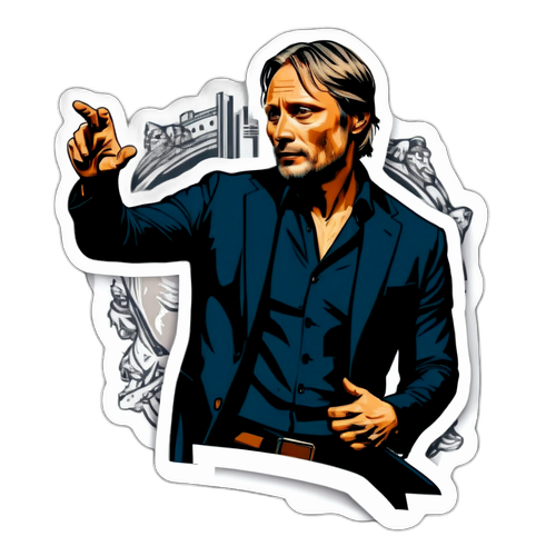 Stickers z Mads Mikkelsenem