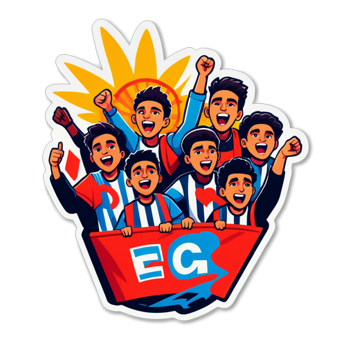 Adesivo de Torcedores do Estudiantes