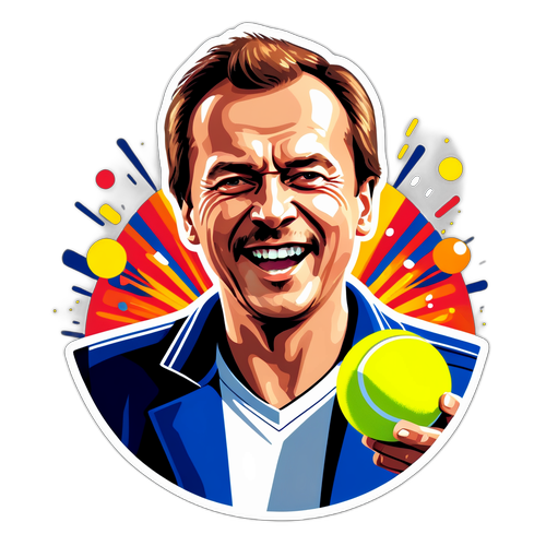 Medvedevs Sejr med Tennisbolde