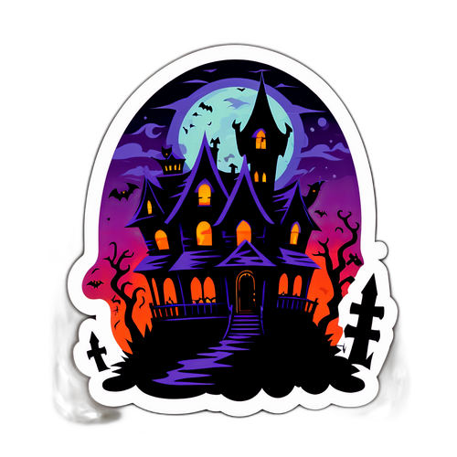 Adesivo Spettrale Ispirato a 'Barbarian'