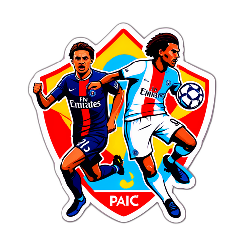 Sticker PSG vs Marseille