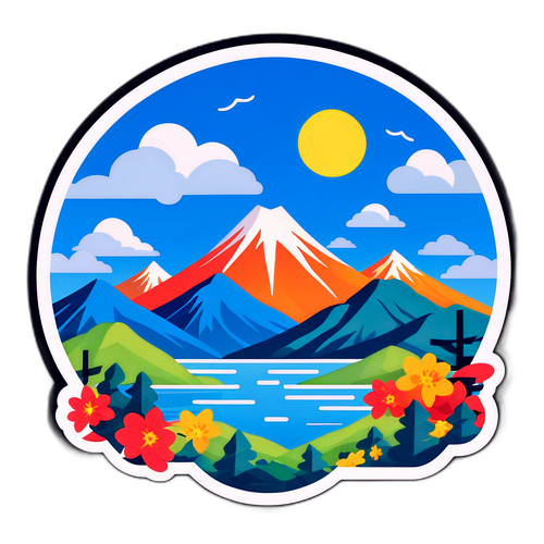 宜蘭天氣風景貼紙