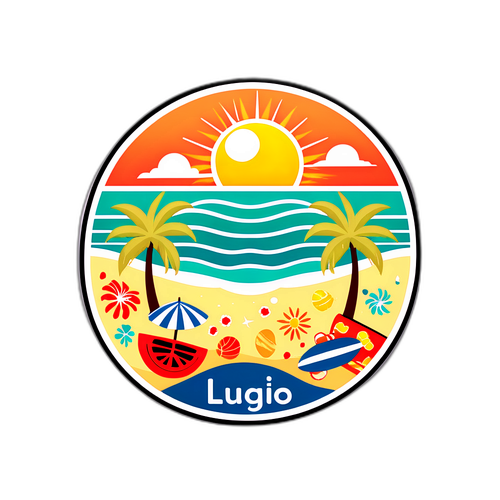 Sticker Estivo 'Luglio'