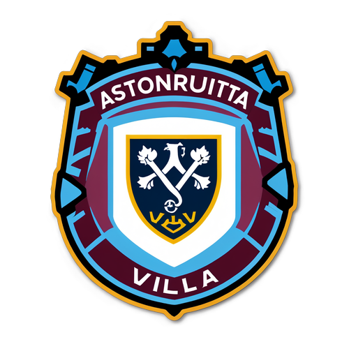 Silhuett av Aston Villa Stadion