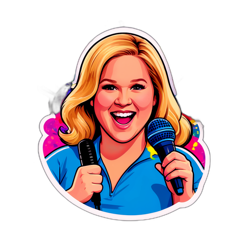 Masayahin na Sticker ng Komedyanteng si Amy Schumer