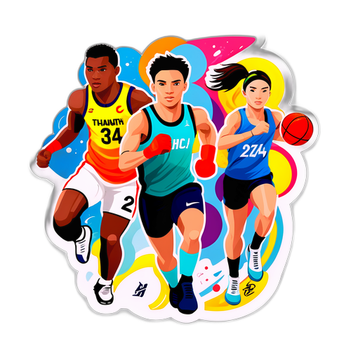 Vận động viên thể thao năng động