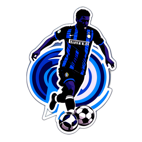 Adesivo di azione dinamica di calcio