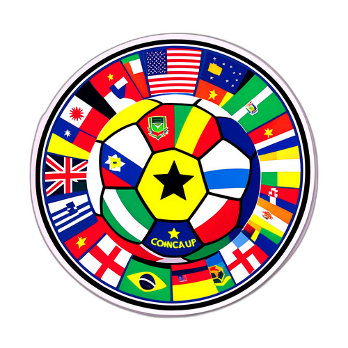 Stiker Bola Sepak CONCACAF Gold Cup