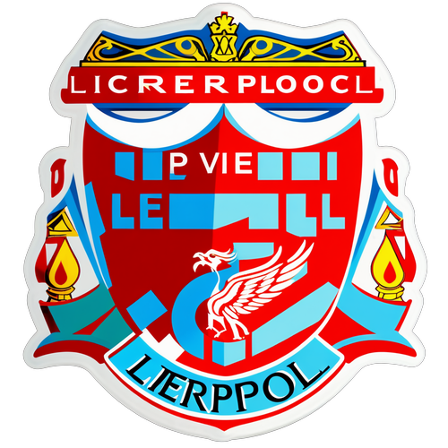 Paixão Vermelha: Adesivo do Liverpool