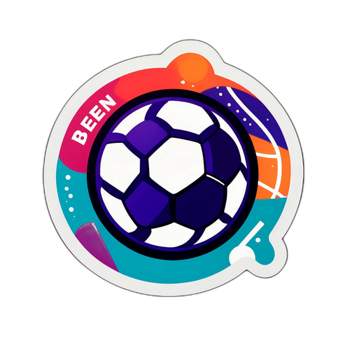 Sticker Bermain Bersemangat dengan Logo BeIN Sports