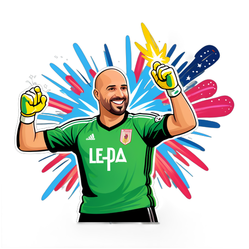 Pepe Reina con il Sorriso Magico