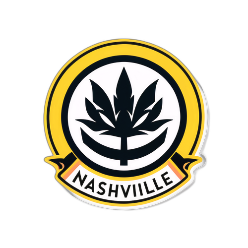 Nashville ve Inter Miami Takım Renklerini Yansıtan Sticker Tasarımı