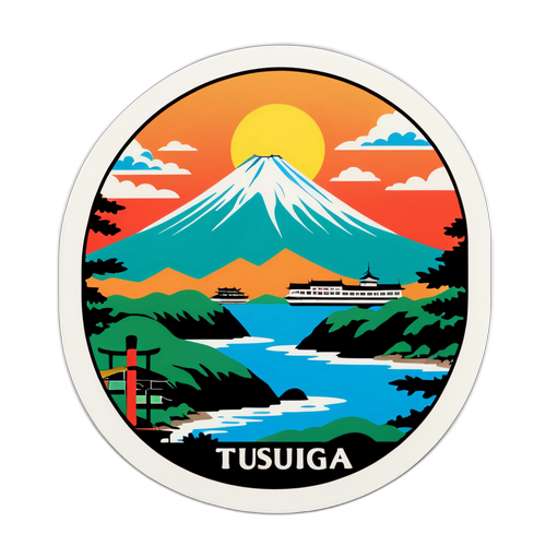 敦賀の景観ステッカー