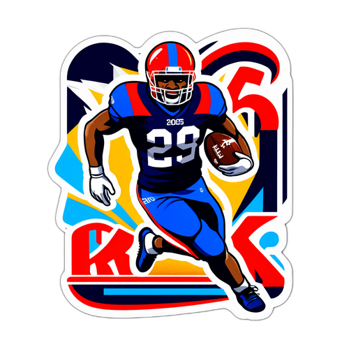 Hard Knocks 2025 Football Sticker