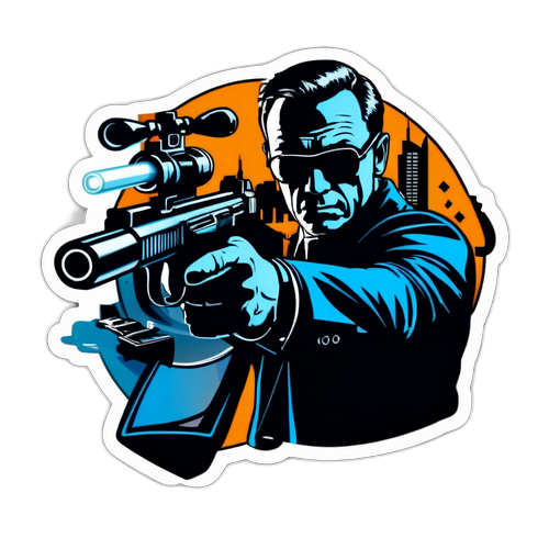 Autocollant 007 Premier Lumière