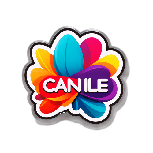 Adesivo Logo Pressing Canale 5