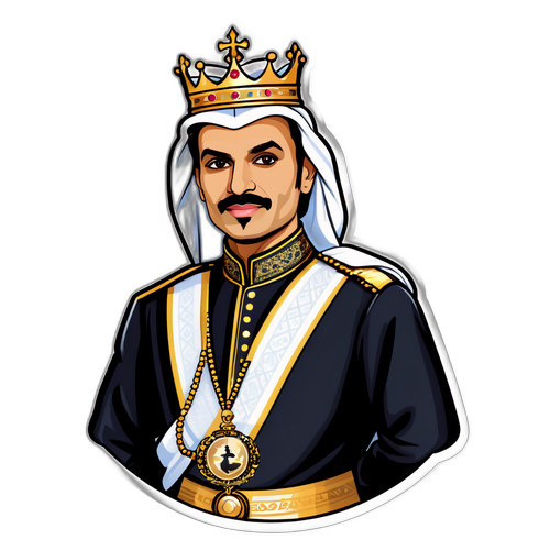Putera Al Waleed dalam Pose Perkasa