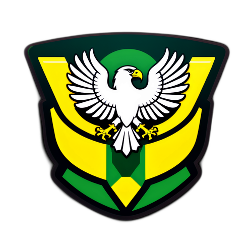 Modern AEK Athén logo