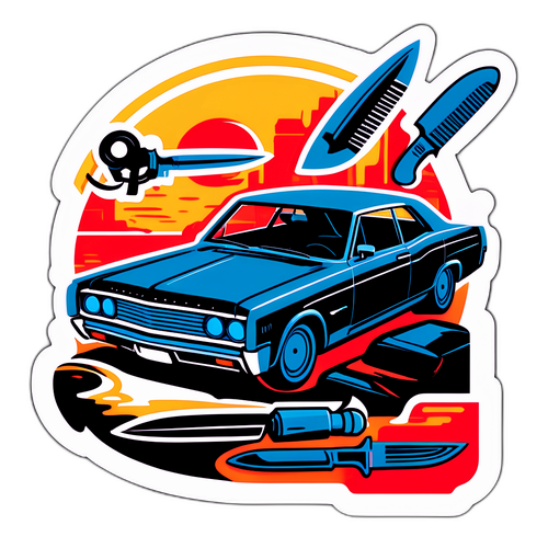 Pulp Fiction: Stylizowana okładka książki