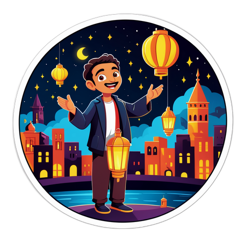 Νυχτερινή Σκηνή με τον Μουζουράκη