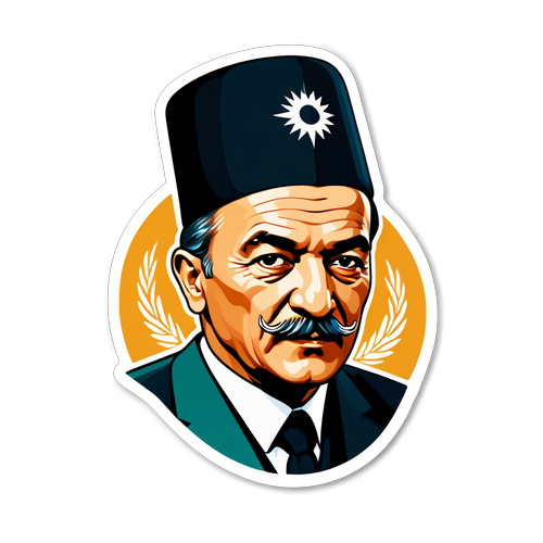 Atatürk Kültür, Dil ve Tarih Yüksek Kurumu'nun Ruhunu Yansıtan Büyüleyici Sanat Sticker Tasarımı!