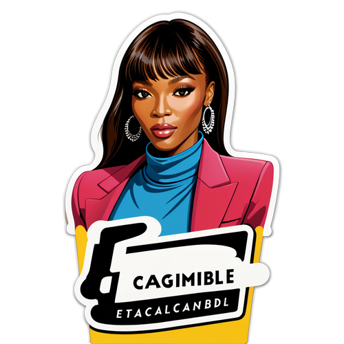 Naomi Campbell: Şıklığın Yeniden Tanımı - Bu Sticker'ı Gören Herkes Bayılacak!