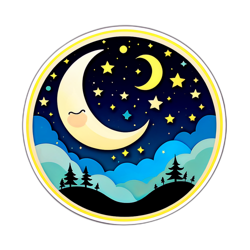 Tahimik na Gabi: Bituin at Buwan