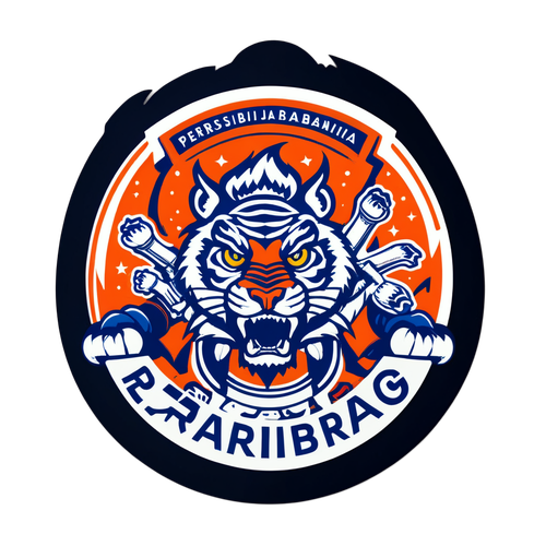 Stiker Rivalitas Persija Jakarta vs Persib Bandung