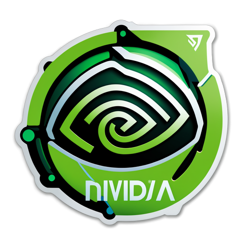 Futuristic Nvidia: Découvrez le Logo Réinventé qui Va Révolutionner la Technologie!