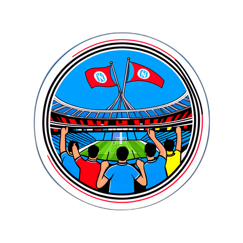 Mashabiki wa Napoli FC Katika Uwanja