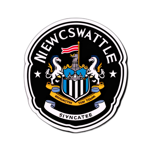 สติกเกอร์โลโก้นิวคาสเซิล