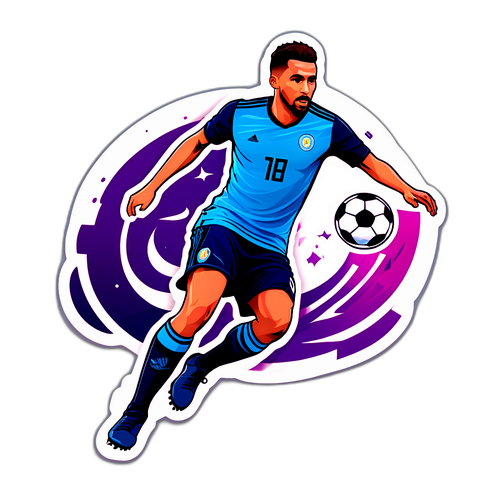 Bola Sepak dengan Gambar Maghnes Akliouche