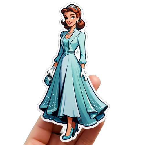 Sticker cu personajul Arabella Stanton