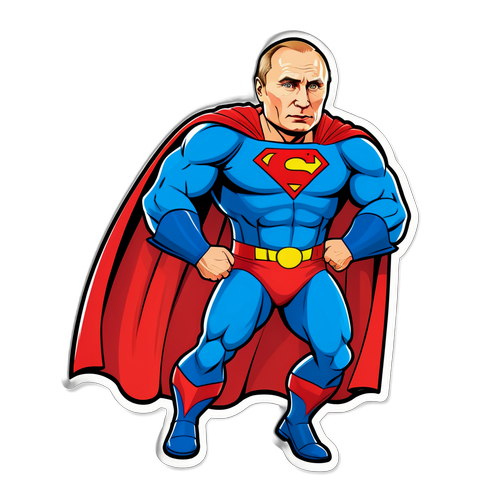 Vladimir Poutine en Super-Héros