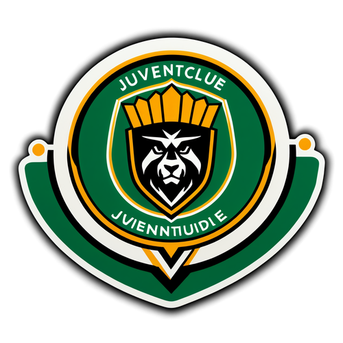 Adesivo Juventude: Logo e Campo Estilizado