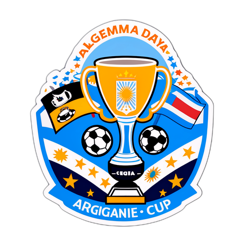 Sticker del día de juego en la Copa Argentina