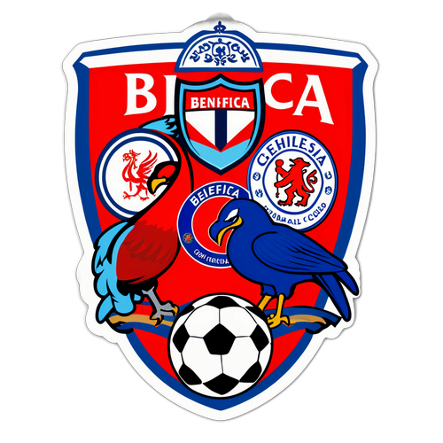 Benfica–Chelsea Feszültség Matchező Matrica