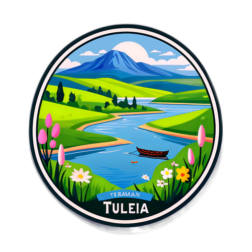 Peisaj de primăvară din Tulcea