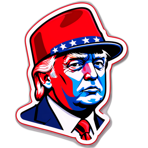 Trump ja punainen hattu