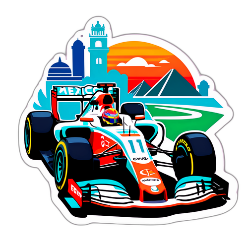 動態的F1賽車圖案