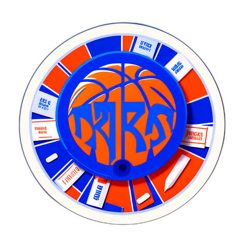 Logo ng Knicks na Napapalibutan ng Band-Aids