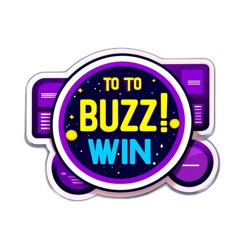 Jeopardy! Buzz In Sticker