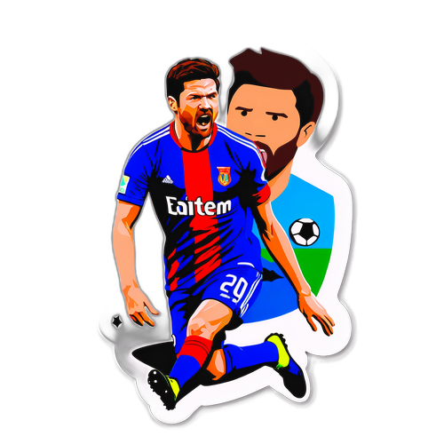 Sticker van Xabi Alonso's favoriete voetbalmoment