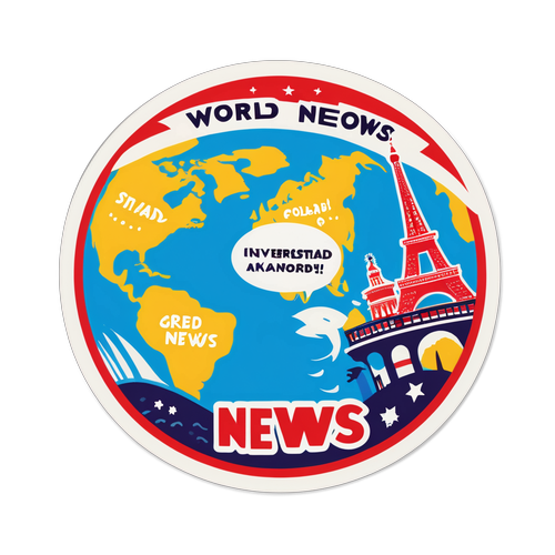 वैश्विक विषय पर आधारित स्टीकर