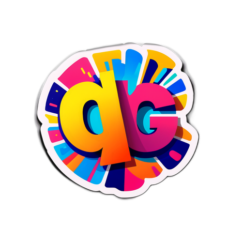 Moderna "VG" klistermärke